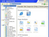 Main window of the Analyzing Browser