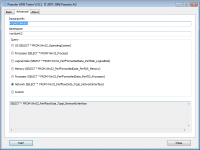 WMI Tester advanced tab