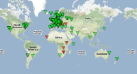 RIPE Altas Probe Distribution (http://atlas.ripe.net/)